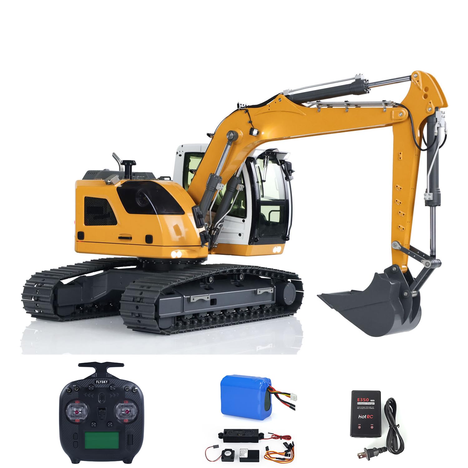 Amazon.com: wheelfun 1/14 RC Hydraulic Excavator R920 JDM-208